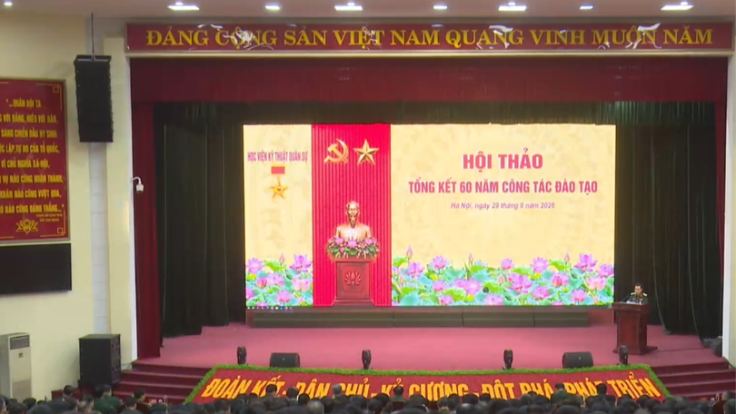 60 năm đào tạo nhân lực kỹ thuật quân sự