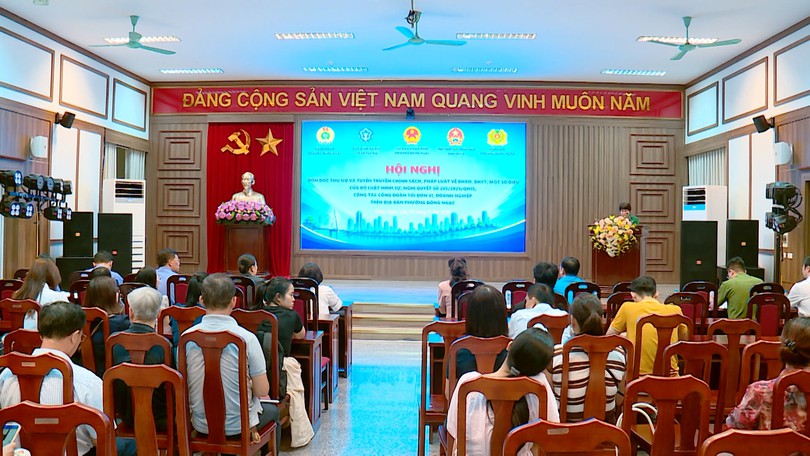 Phường Đông Ngạc phổ biến quy định mới về BHXH - BHYT cho đoàn viên