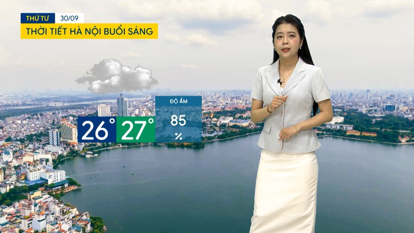 Dự báo thời tiết sáng | 30/09/2026