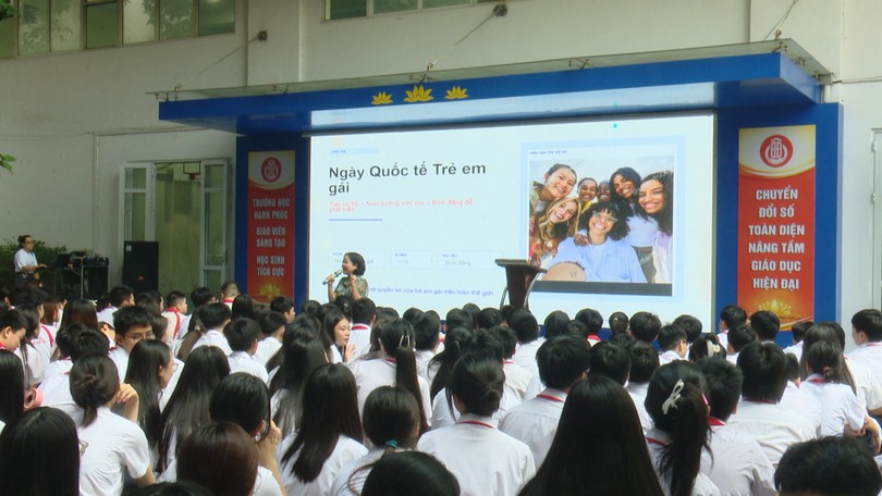 Hà Nội truyền thông chăm sóc sức khỏe trẻ em gái