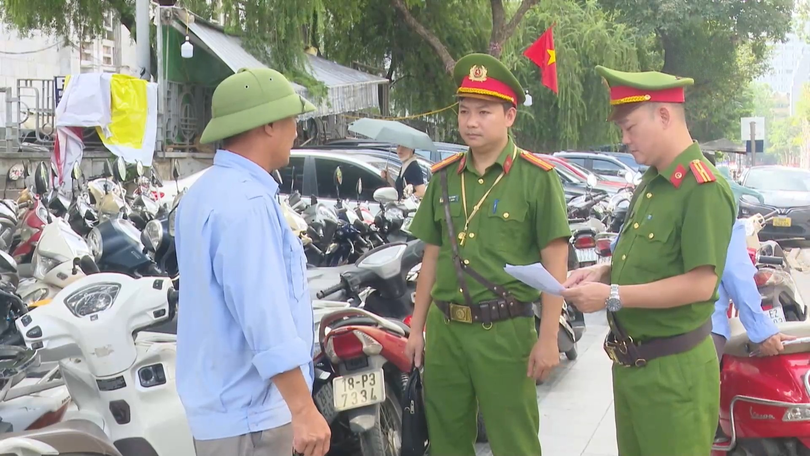 Xử lý 11 trường hợp trông giữ phương tiện vi phạm