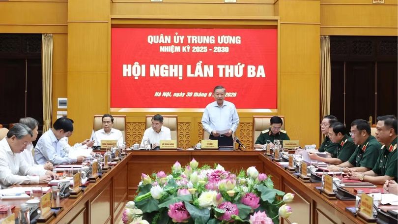 Tổng Bí thư, Chủ tịch nước chủ trì Hội nghị Quân ủy Trung ương lần thứ Ba