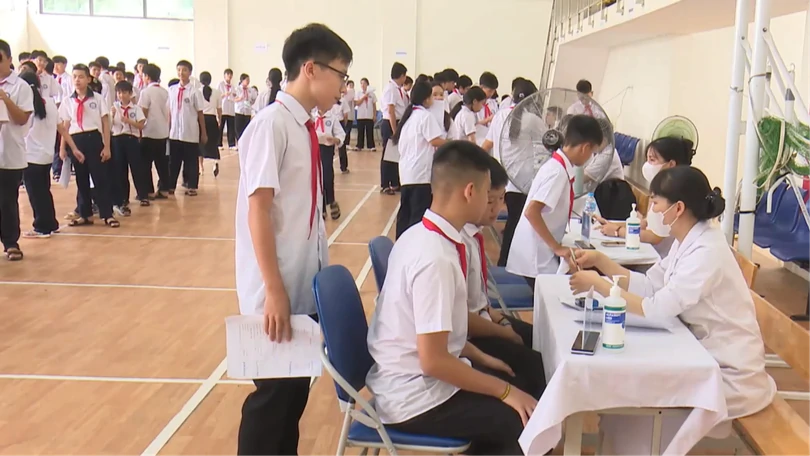 Xã Vĩnh Thanh triển khai khám sức khỏe toàn dân