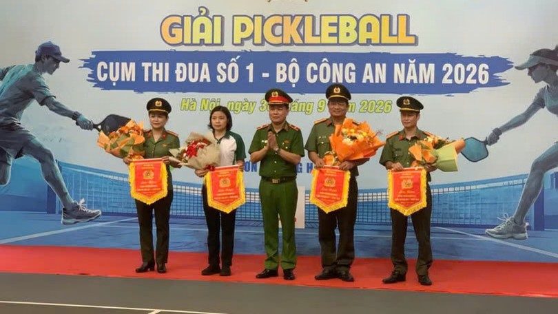 Giải Pickleball Cụm thi đua số 1 - Bộ Công an