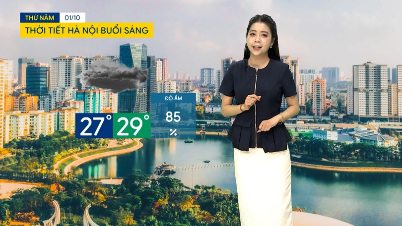 Dự báo thời tiết sáng | 01/10/2026