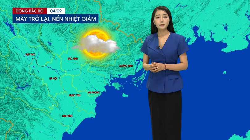 Dự báo thời tiết tối | 04/09/2026