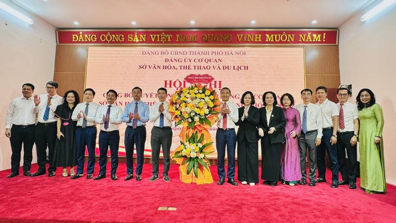 Thành lập Đảng bộ cơ quan Sở Văn hóa, Thể thao và Du lịch thành phố Hà Nội