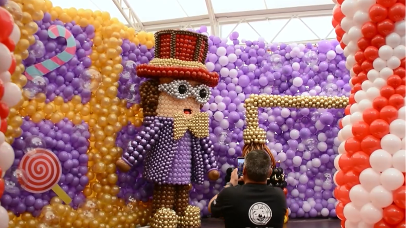 Mexico lập kỷ lục Guinness với nhà máy socola Willy Wonka