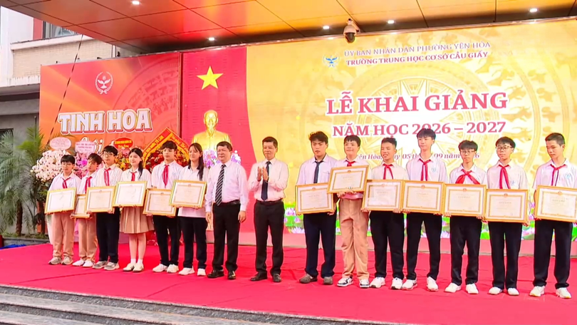 Trường THCS Cầu Giấy hướng tới năm học hội nhập