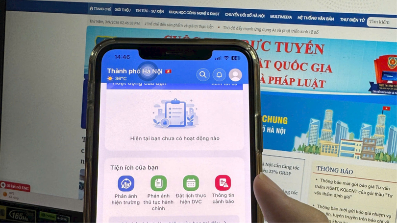 Hà Nội ra mắt mini app “Bản đồ mưa ngập”