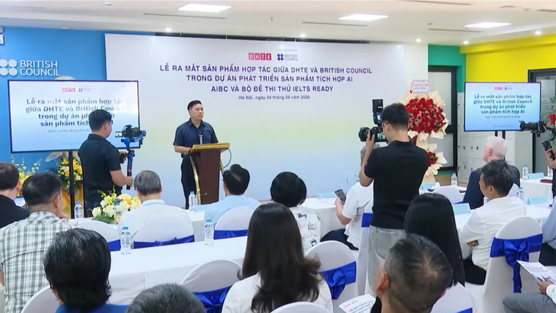 Ra mắt ứng dụng AI học tiếng anh và thi thử IELTS