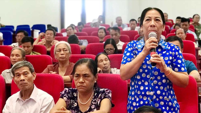 Tiếp nhận đầy đủ ý kiến của người dân