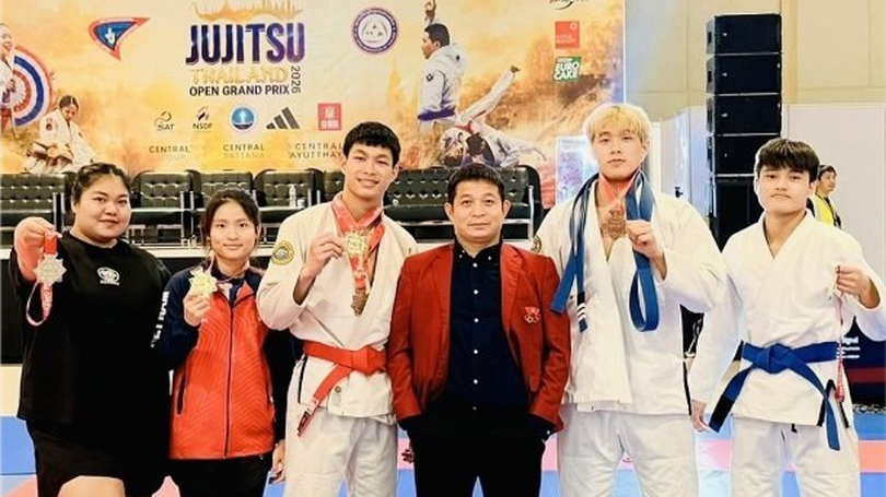 Jujitsu Việt Nam xếp thứ nhì tại giải Grand Prix châu Á 2026