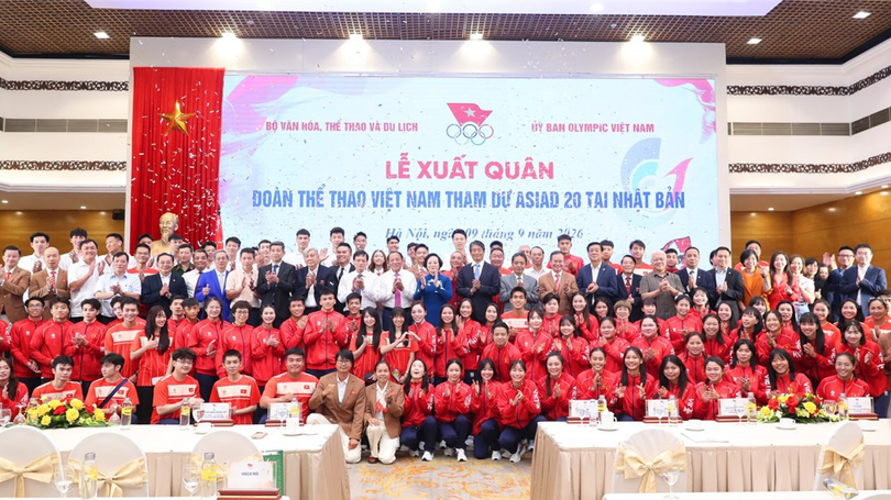 Lễ xuất quân đoàn thể thao Việt Nam dự ASIAD 20