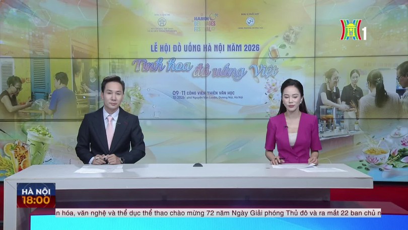 Rộn ràng không khí Lễ hội Đồ uống Hà Nội 2026