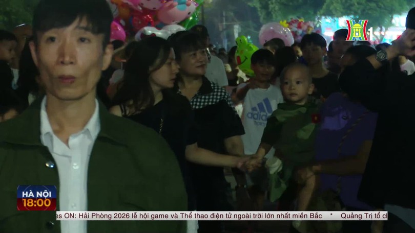 Hồ Văn Quán rộn ràng trong đêm pháo hoa mừng ngày 10/10