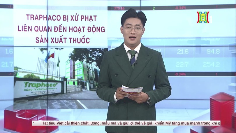 Traphaco bị xử phạt liên quan đến hoạt động sản xuất thuốc