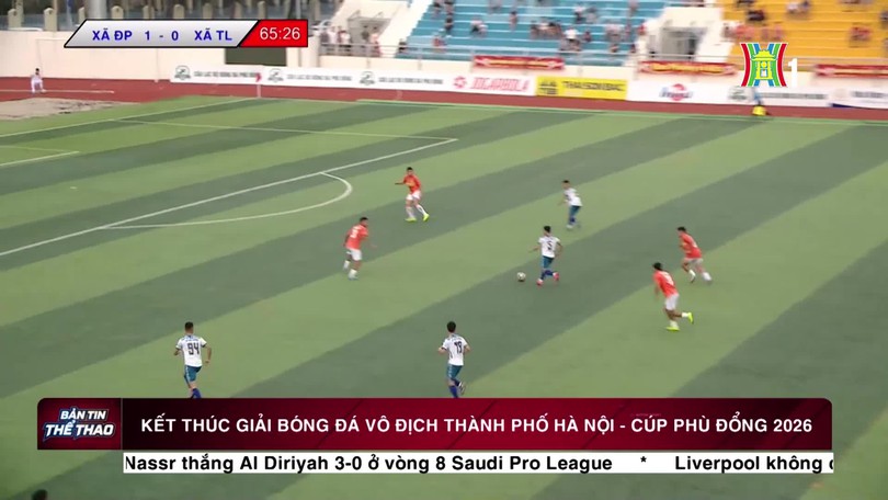 Kết thúc Giải bóng đá vô địch thành phố Hà Nội – Cúp Phù Đổng 2026