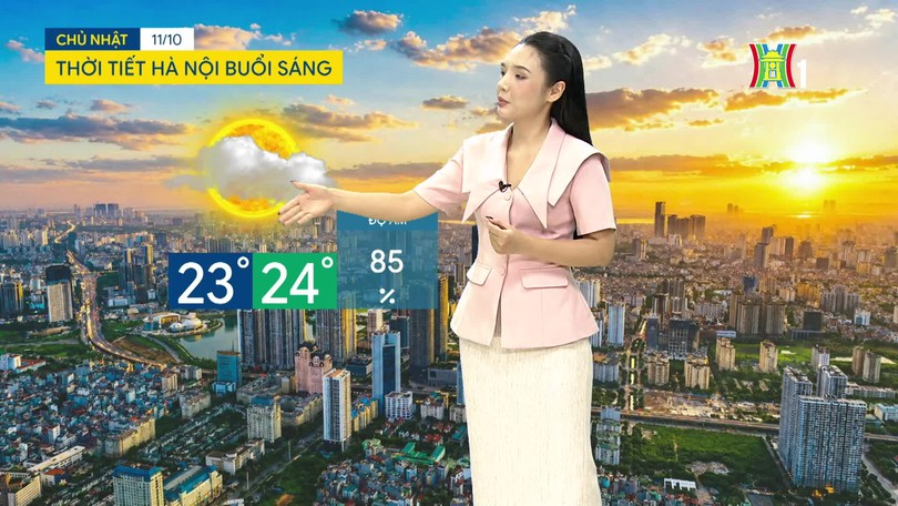 Dự báo thời tiết sáng | 11/10/2026