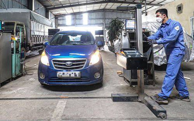 Ô tô kiểm định lại, khác ngày phải kiểm tra từ đầu 