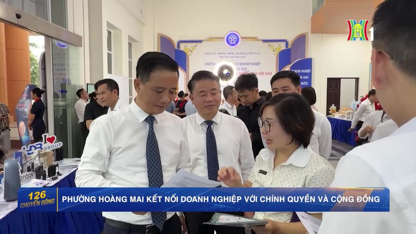 Phường Hoàng Mai kết nối doanh nghiệp với chính quyền và cộng đồng