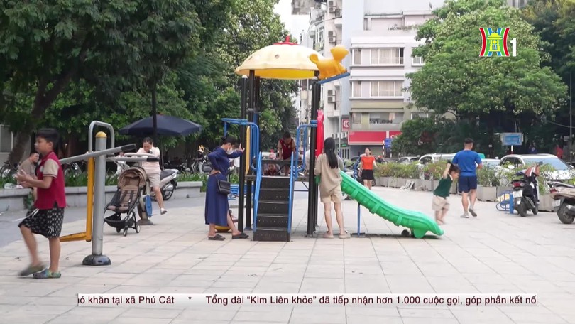 Hồ Trung Tự: Sân chơi xuống cấp sau chỉnh trang
