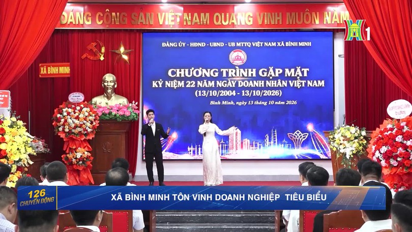 Xã Bình Minh tôn vinh doanh nghiệp tiêu biểu