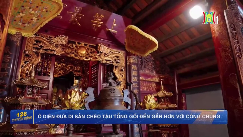 Ô Diên đưa di sản Chèo Tàu Tổng Gối đến gần hơn với công chúng