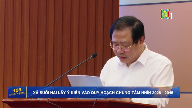 Xã Suối Hai lấy ý kiến vào Quy hoạch chung tầm nhìn 2026-2045