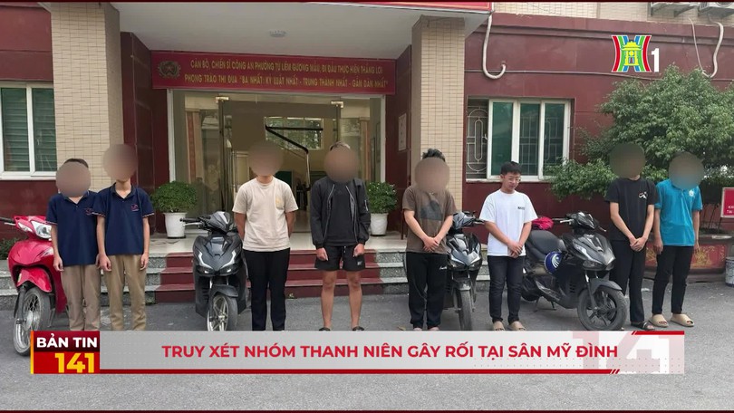 Truy xét nhóm thanh niên gây rối tại SVĐ Mỹ Đình