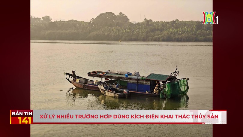 Xử lý nhiều trường hợp dùng kích điện khai thác thủy sản