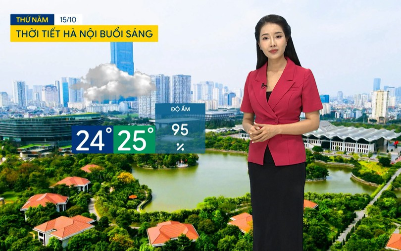 Dự báo thời tiết sáng | 15/10/2026