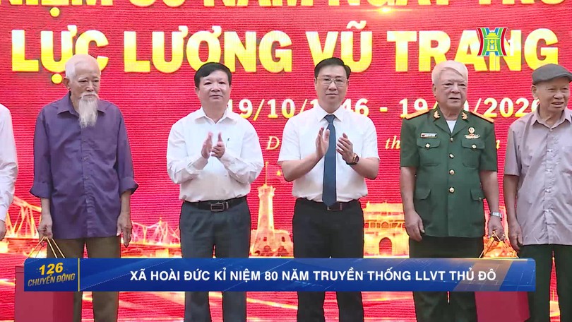 Xã Hoài Đức kỷ niệm 80 năm truyền thống LLVT Thủ đô