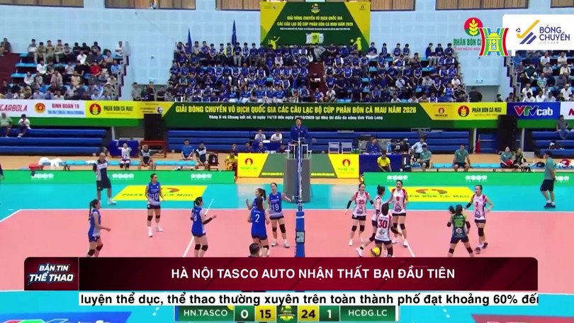 Hà Nội Tasco Auto nhận thất bại đầu tiên