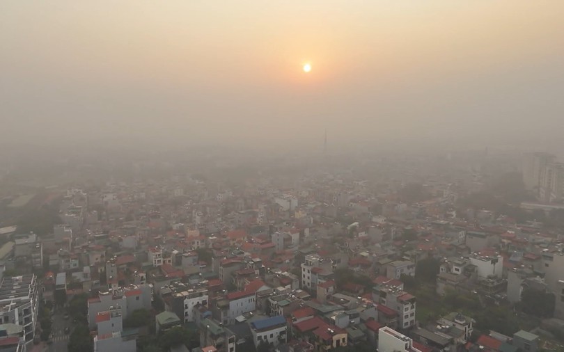 Không khí Hà Nội lại ô nhiễm