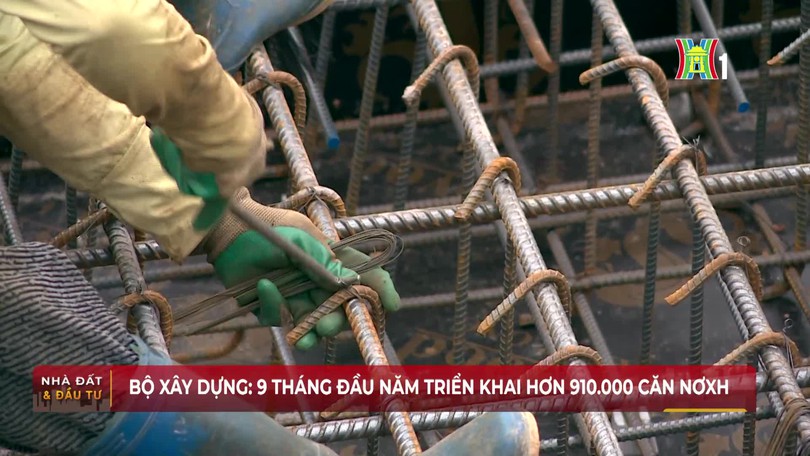 Bộ Xây dựng: 9 tháng đầu năm triển khai hơn 910.000 căn NƠXH