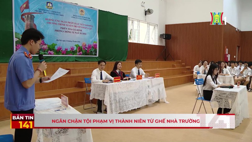 Ngăn chặn tội phạm vị thành niên từ ghế nhà trường