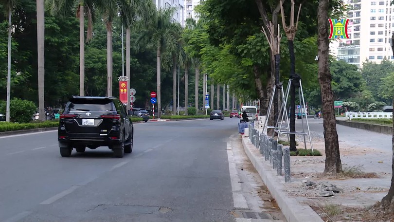 Vỉa hè mới thay đổi diện mạo phố phường