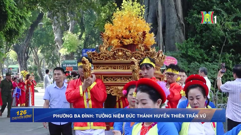 Phường Ba Đình: Tưởng niệm Đức Thánh Huyền Thiên Trấn Vũ
