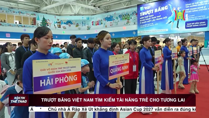 Trượt băng Việt Nam tìm kiếm tài năng trẻ cho tương lai