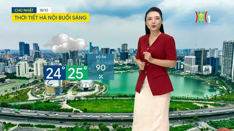 Dự báo thời tiết sáng | 18/10/2026