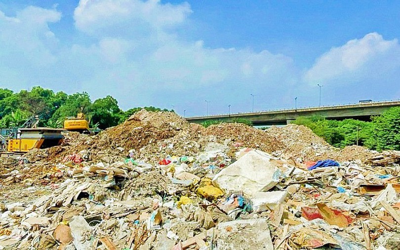 Quản lý chất thải rắn xây dựng còn ngổn ngang