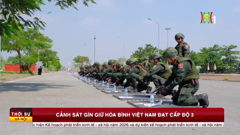 Cảnh sát gìn giữ hòa bình Việt Nam đạt Cấp độ 3