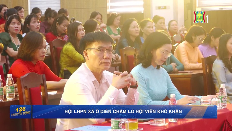 Hội LHPN xã Ô Diên chăm lo hội viên khó khăn