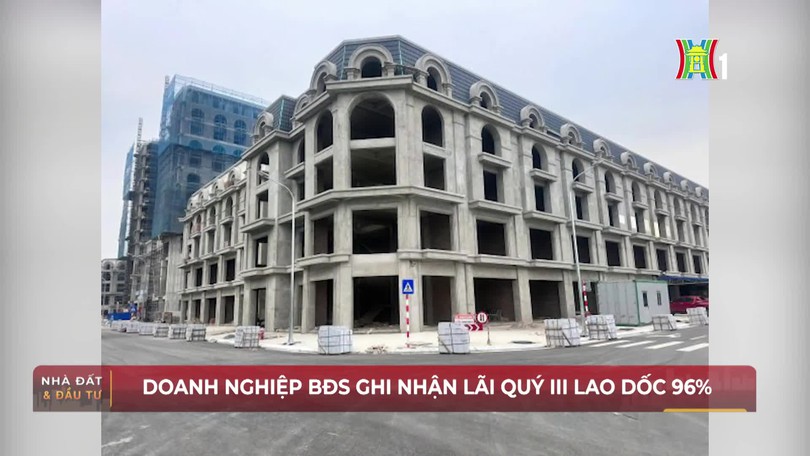 Doanh nghiệp BĐS ghi nhận lãi quý III lao dốc 96%