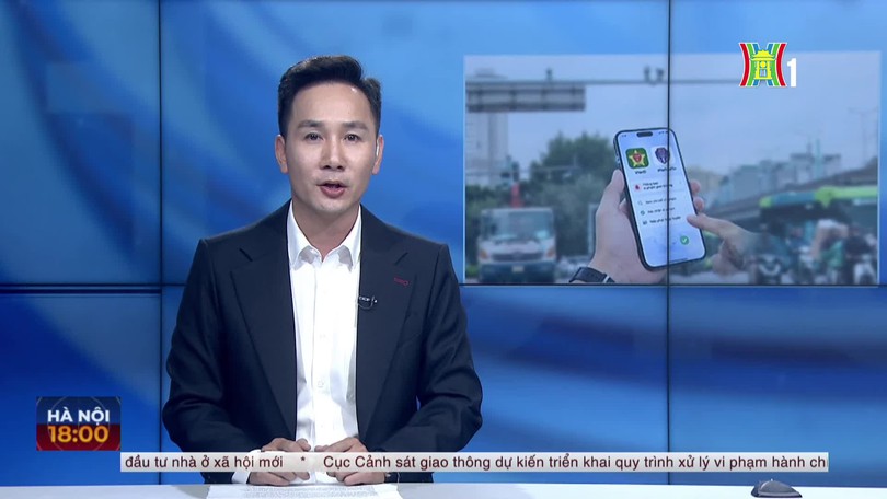 Dự kiến xử phạt vi phạm giao thông qua VNeTraffic