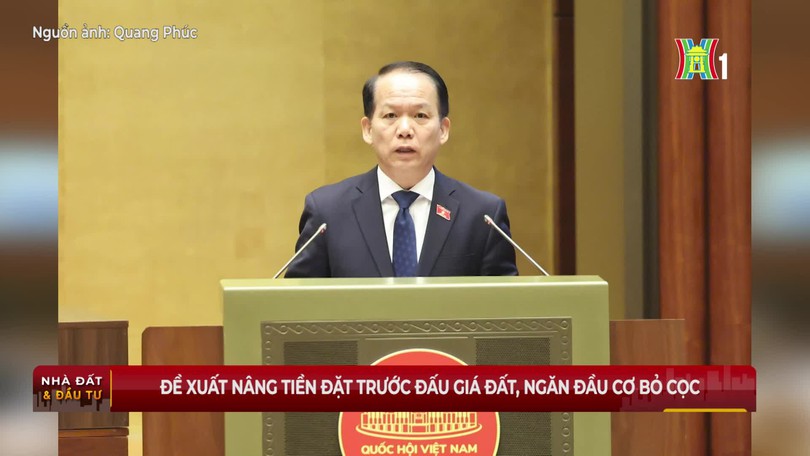 Đề xuất nâng tiền đặt trước đấu giá đất, ngăn đầu cơ bỏ cọc