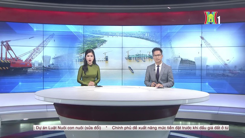 Hà Nội tăng tốc nối những nhịp cầu vượt sông Hồng