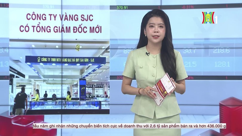 Công ty vàng SJC có Tổng Giám đốc mới