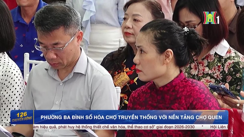 Phường Ba Đình số hóa chợ truyền thống với nền tảng Chợ Quen